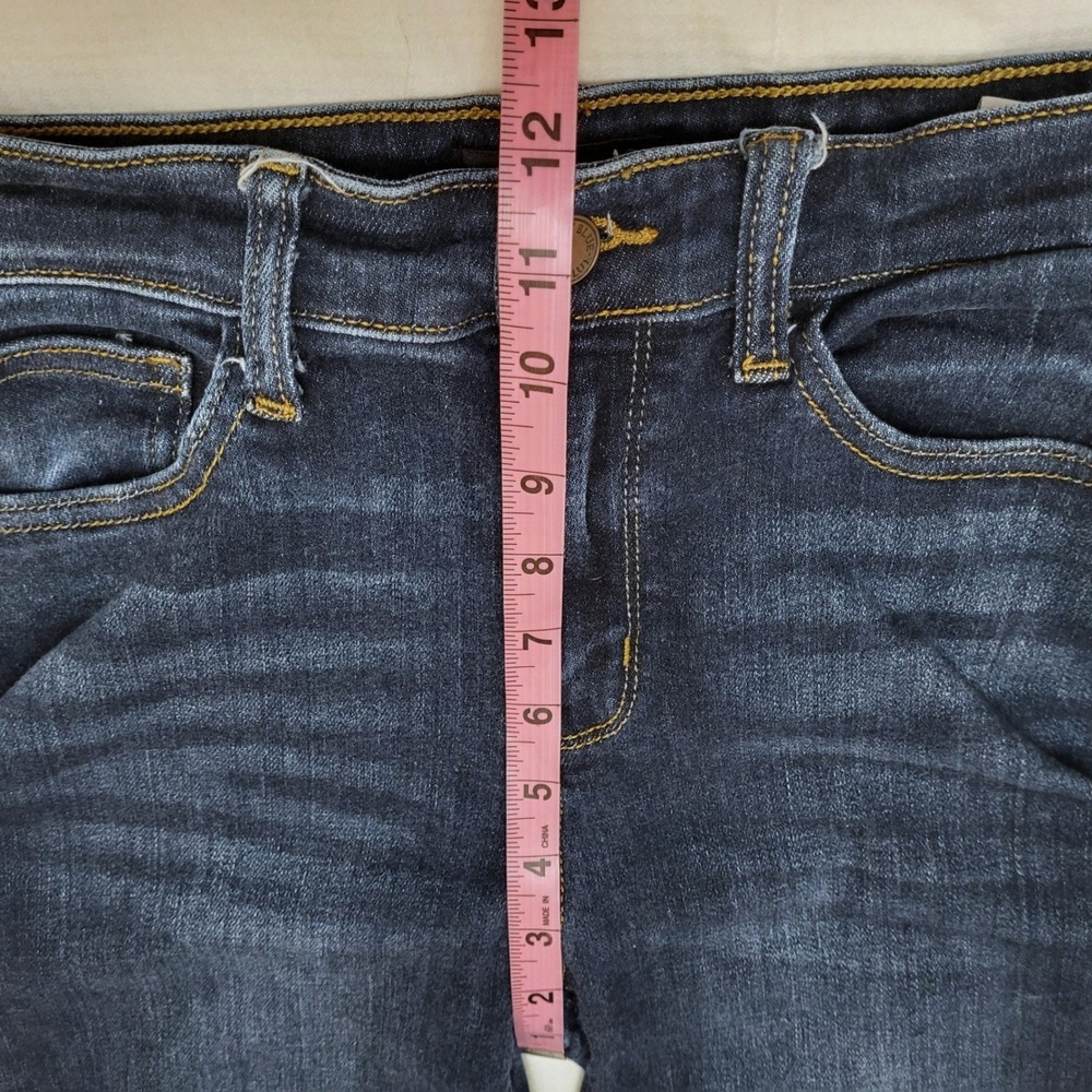 Judy Blue Joanne Skinny Fit Dark Indigo Wash Mid Rise Denim Stretch Jeans 8 / 28 - Picture 11 of 12